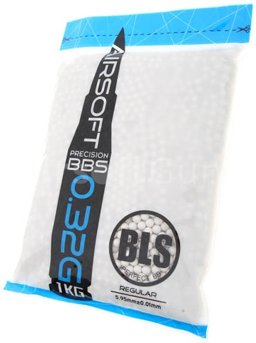 BLS 0.32g BB Precision Grade White 1KG Bag