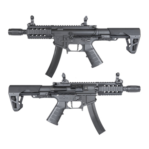King Arms PDW 9mm SBR Shorty - Black - A2 Supplies Ltd