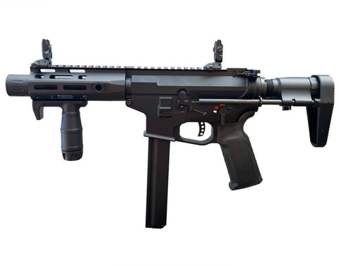 CYMA Platinum 9mm Rapid Strike AEG Carbine PDW Black CM106