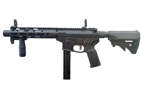 CYMA Platinum 9mm Rapid Strike AEG Carbine SBR Black CM106B