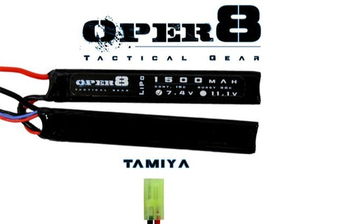 Oper8 7.4v Lipo Cranestock 1500mah – Tamiya