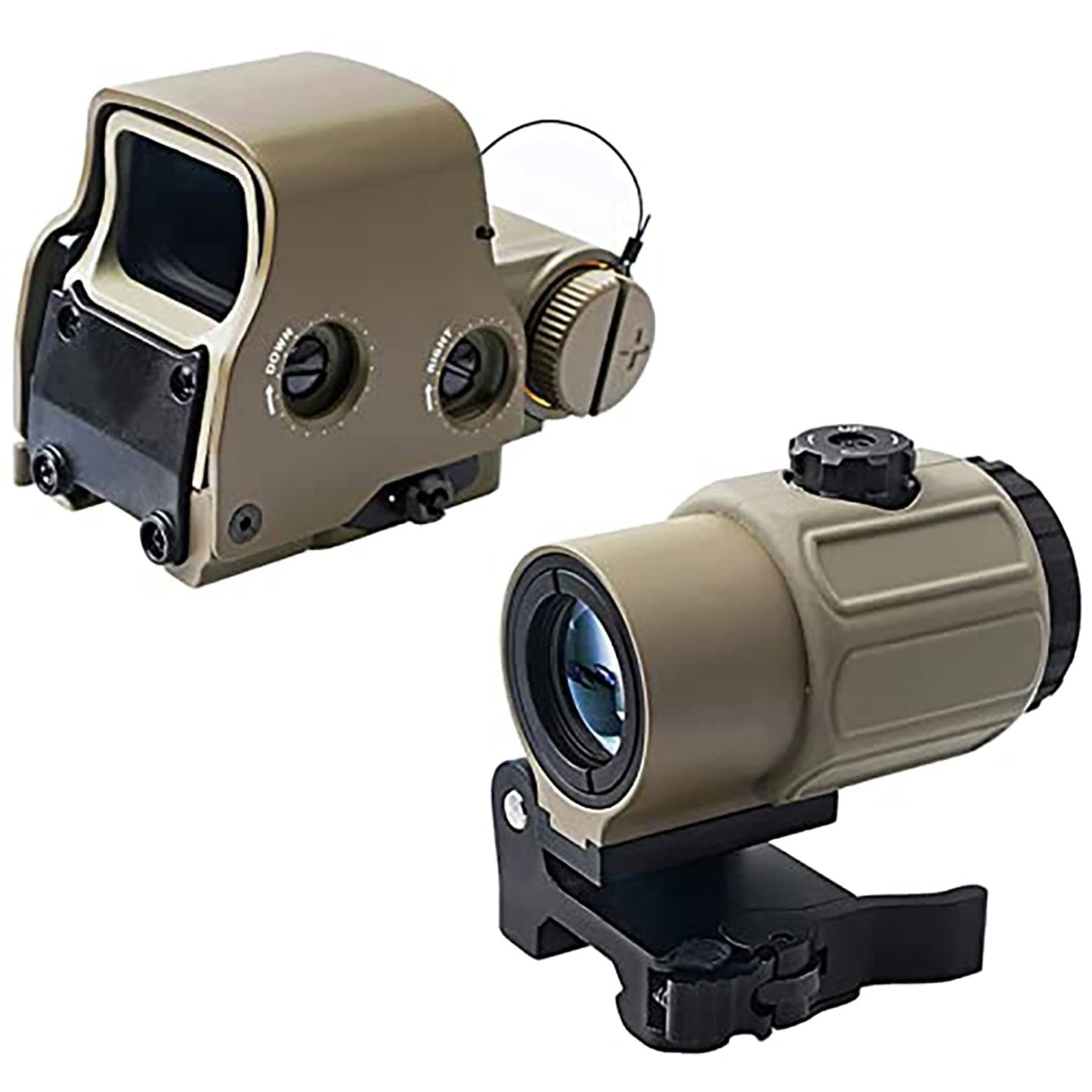 ACM EO Style 558 Red Dot with G43 Style Magnifier (2 Colours)