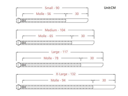 ACM Senshi Ronin Style 2" Shooters Belt