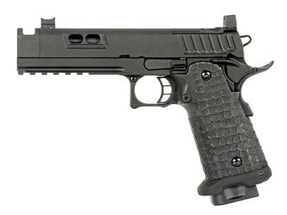 Army Custom 5.1 Hi-Capa Gas Blowback Pistol (R604 - Black) - A2 Supplies Ltd