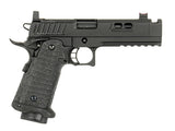 Army Custom 5.1 Hi-Capa Gas Blowback Pistol (R604 - Black) - A2 Supplies Ltd