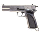 WE Hi-Power Browning MK3 Gas Blowback Pistol (Silver) - A2 Supplies Ltd