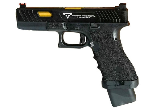Army Custom 17 Series Gas Blowback Pistol (JW3 - Black - R34-2) - A2 Supplies Ltd