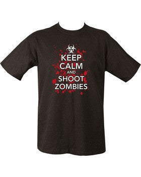 KUK T-Shirt - Zombie Keep Calm - A2 Supplies Ltd