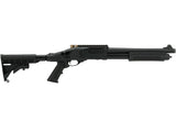 M870 Tactical Gas Tri-Shot Shotgun Black Medium - A2 Supplies Ltd