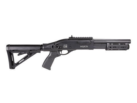 Secutor M870 Velites Invicta Gas Shotgun G-III Black - A2 Supplies Ltd