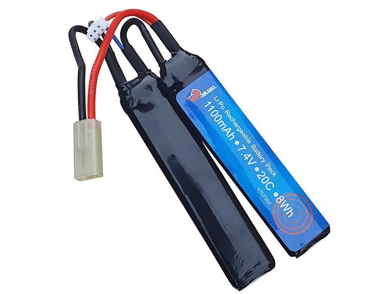 7.4V 20c 1100mah LiPo Battery - A2 Supplies Ltd