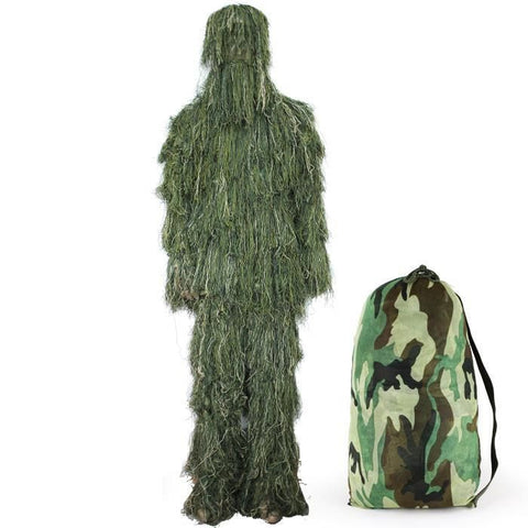 Big Foot Ghillie Suit Burrs Camouflage Woodland - A2 Supplies Ltd