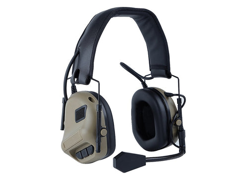 Big Foot Tactical Comms Headset Tan - A2 Supplies Ltd