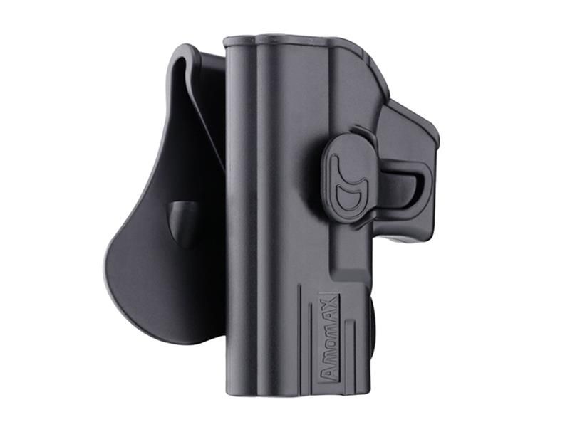 Amomax EU17 Series Holster Black Left Handed - A2 Supplies Ltd