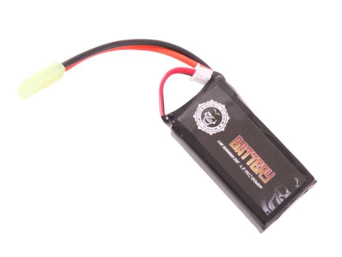 Duel Code 7.4v 1500 MaH 20C Lipo Battery - A2 Supplies Ltd