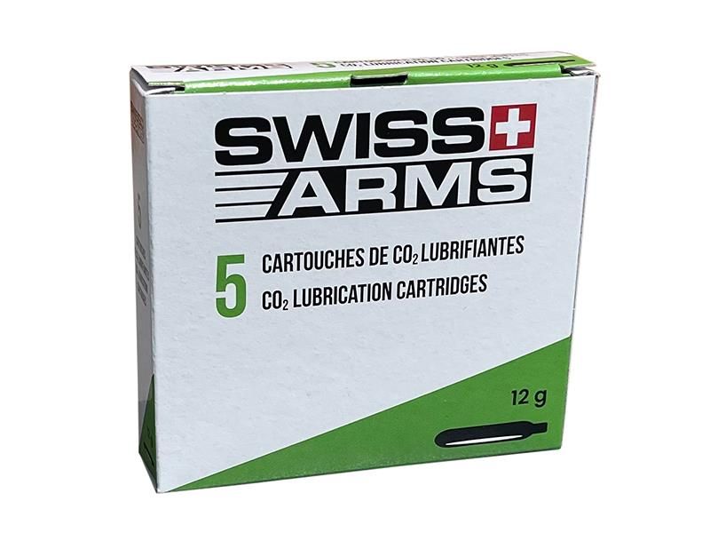 Swiss Arms Maintenance CO2 Capsule Pack of 5 - A2 Supplies Ltd