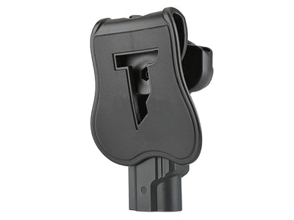 Amomax 1911 Polymer Retention Holster Right Black - A2 Supplies Ltd