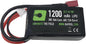 Nuprol 1200mAh LiPo 7.4V 30C PEQ Deans - A2 Supplies Ltd