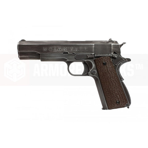 Molon Labe 1911 with Brown Grips - A2 Supplies Ltd
