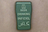 GFT Beer Drinking Infidel Patch - A2 Supplies Ltd