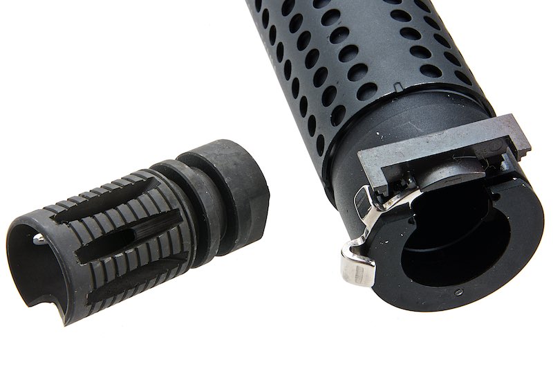 GK Tactical KAC QD Suppressor with SR16 Flash Hider (14mm CCW) - A2 Supplies Ltd