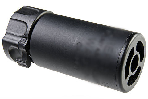 GK Tactical WARDEN Suppressor (14mm CCW) Version 2 - Black - A2 Supplies Ltd