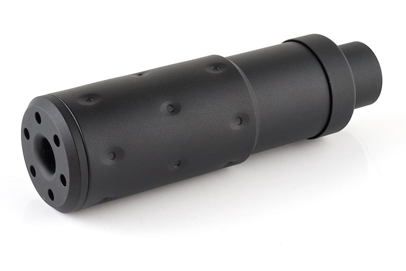 G&P MINI KAC TYPE SILENCER (14MM CLOCKWISE) (BLACK) - A2 Supplies Ltd