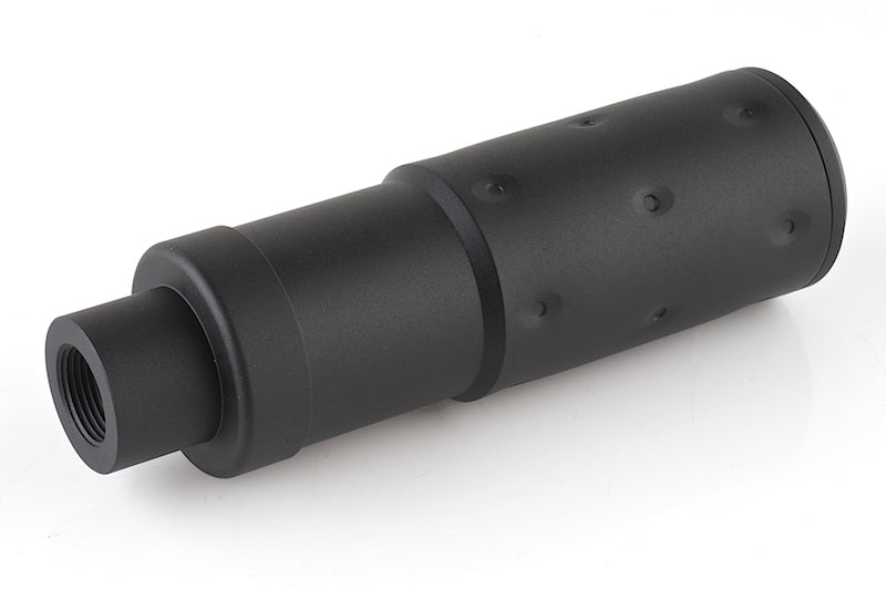 G&P MINI KAC TYPE SILENCER (14MM CLOCKWISE) (BLACK) - A2 Supplies Ltd