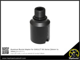 Aluminum Muzzle Adapter for GHK/LCT AK Series (24mm+ to 14mm-) - A2 Supplies Ltd