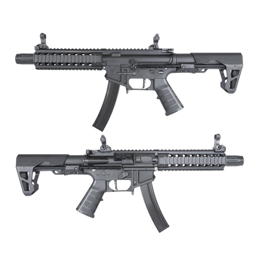 King Arms PDW 9mm SBR Long Black - A2 Supplies Ltd