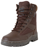 Patrol Boots - Half Leather/Half Cordura Brown - A2 Supplies Ltd