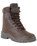 Patrol Boots - All Leather Brown - A2 Supplies Ltd