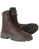 Patrol Boots - All Leather Brown - A2 Supplies Ltd