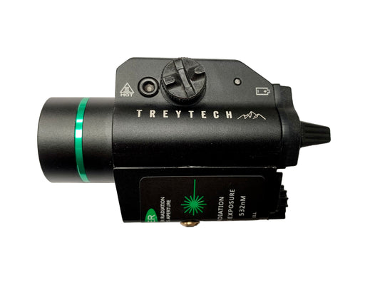 Treytech NK-47 Weaponlight w/Green Laser - A2 Supplies Ltd