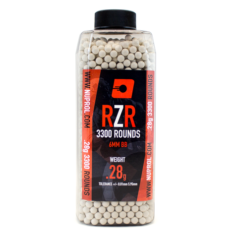 RZR 0.28g BB 3300rds - A2 Supplies Ltd