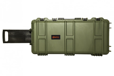 Medium Hard Case (Wave Foam) Green - A2 Supplies Ltd
