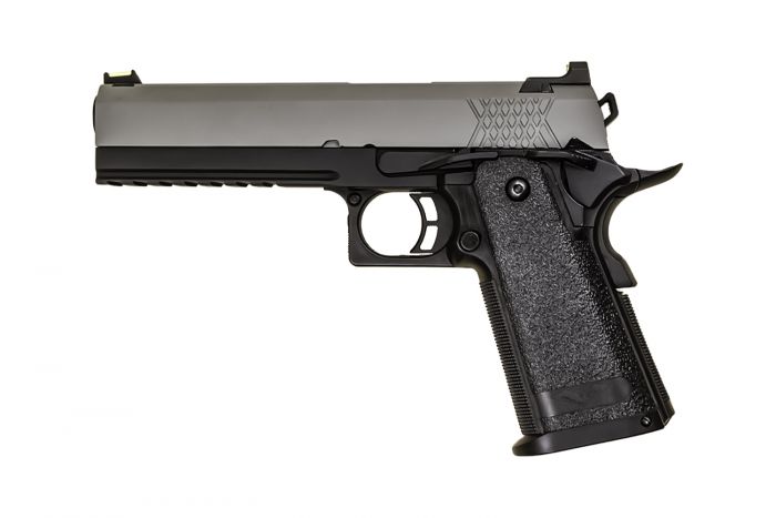 Raven Hi-Capa 5.1 Black Frame/Grey Slide - A2 Supplies Ltd