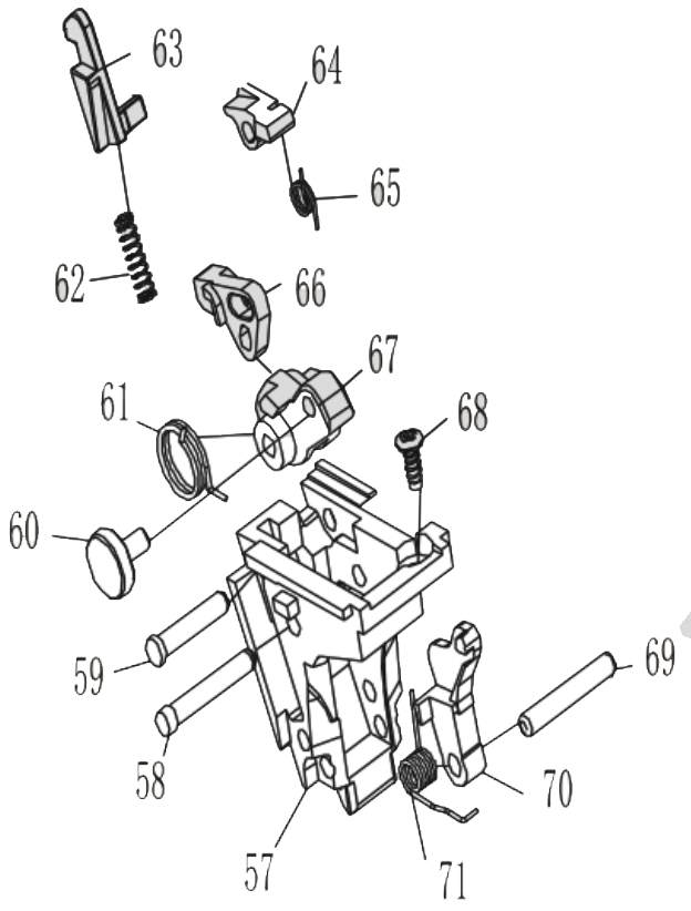 Raven EU Hammer Assembly - A2 Supplies Ltd