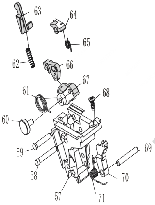 Raven EU Hammer Assembly - A2 Supplies Ltd