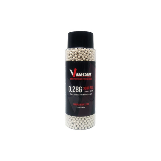 Vorsk 6mm BB 0.28g 3600rd Bottle - A2 Supplies Ltd