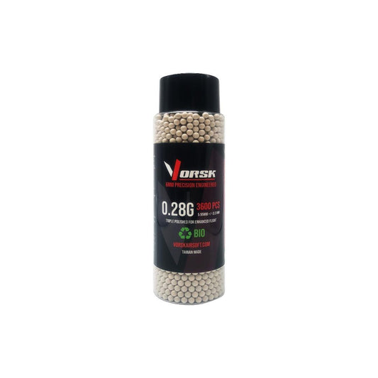 Vorsk 6mm BB 0.28g BIO 3600rd Bottle - A2 Supplies Ltd