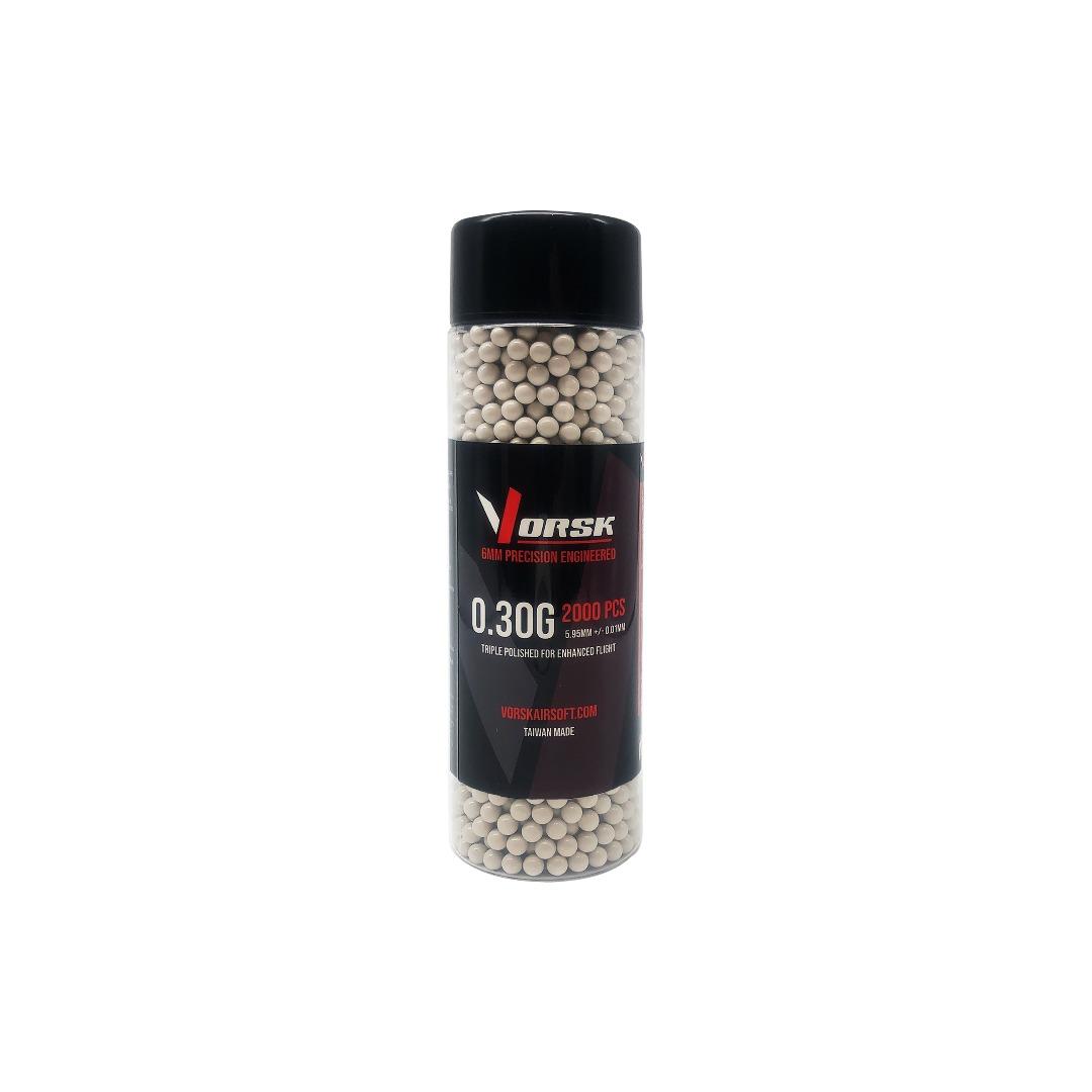 Vorsk 6mm BB 0.30g 2000rd Bottle - A2 Supplies Ltd