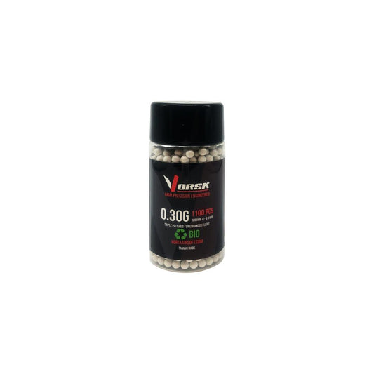 Vorsk 6mm BB 0.30g BIO 1100rd Bottle - A2 Supplies Ltd