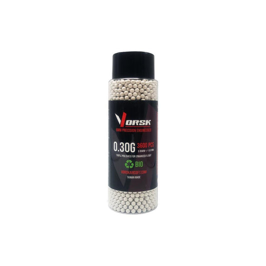 Vorsk 6mm BB 0.30g BIO 3600rd Bottle - A2 Supplies Ltd