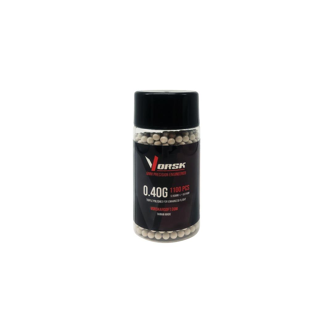 Vorsk 6mm BB 0.40g BIO 1100rd Bottle - A2 Supplies Ltd