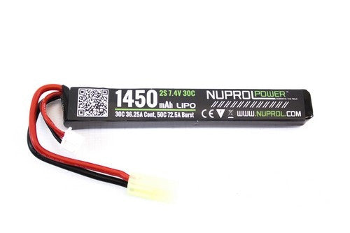 Nuprol 1450mah 7.4v 30c Lipo Stick Type - A2 Supplies Ltd