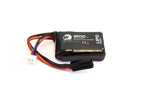 Nuprol 1200mah 7.4v 30c Lipo PEQ15 Micro Type - A2 Supplies Ltd