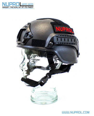 Nuprol Helmet MICH Black - A2 Supplies Ltd