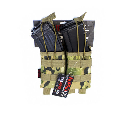 PMC AK Double Open Mag Pouch (4 colours) - A2 Supplies Ltd