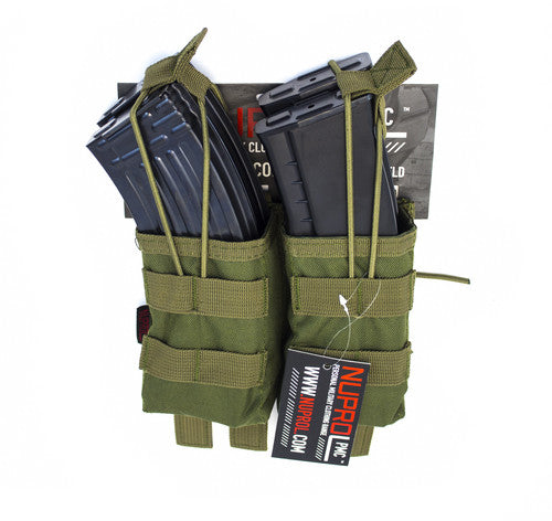 PMC AK Double Open Mag Pouch (4 colours) - A2 Supplies Ltd